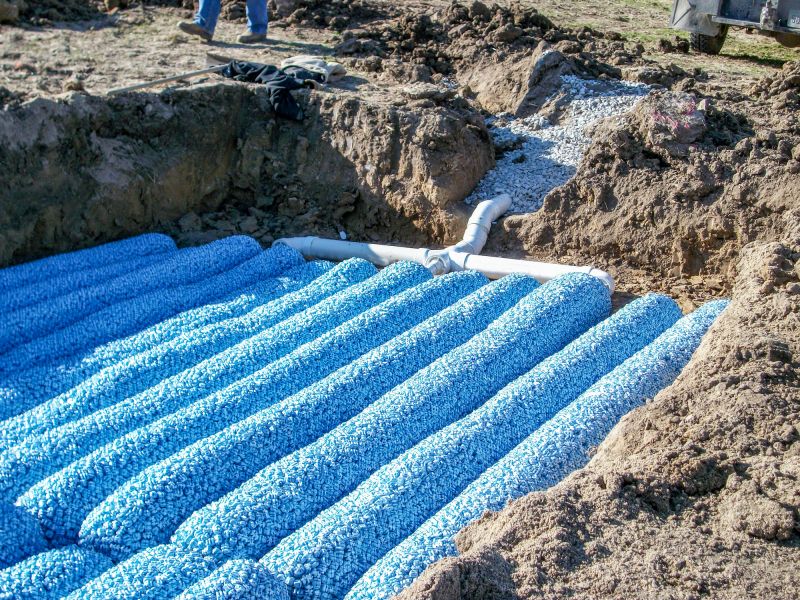Leach Field Installation in San Antonio, TX