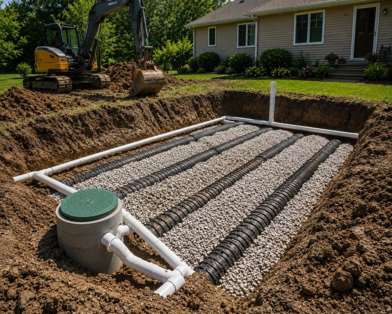 Septic Field Installation in Austin, TX