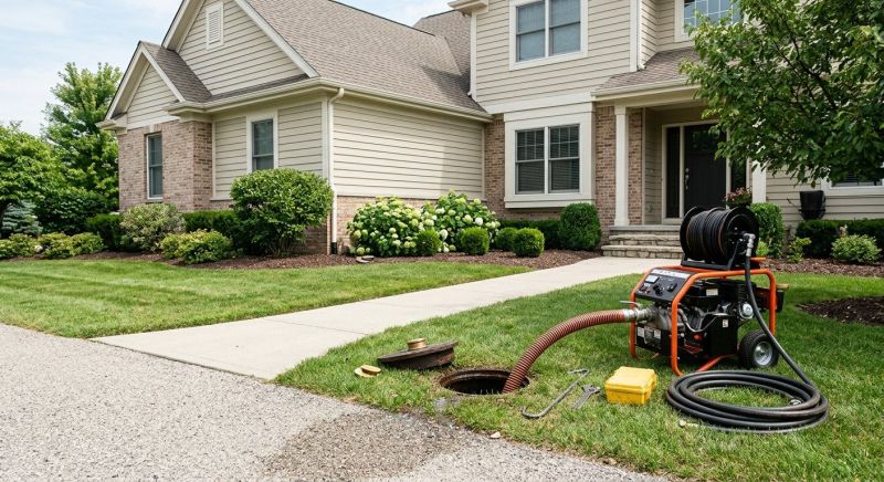Sewer Line Unclogging in Columbus, OH